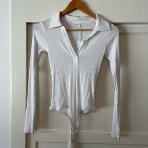 CLYQUE The Label White BodySuit